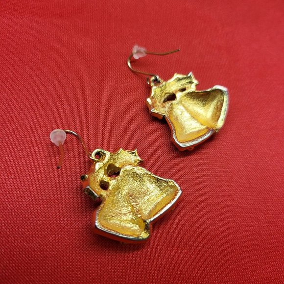 Christmas Bell Dangling Earrings - Picture 6 of 12